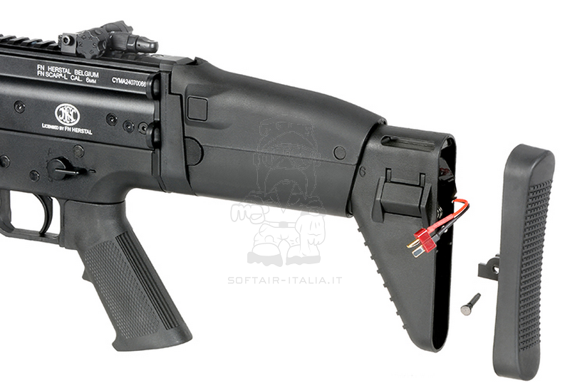 FN SCAR-L High Speed 25rps Configuration ETU Eshooter Gen 2 Black Version by Cybergun Cyma Platinum