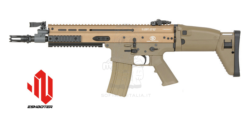 FN SCAR-L High Speed 25rps Configuration ETU Eshooter Gen 2 Tan Version by Cybergun > Cyma Platinum