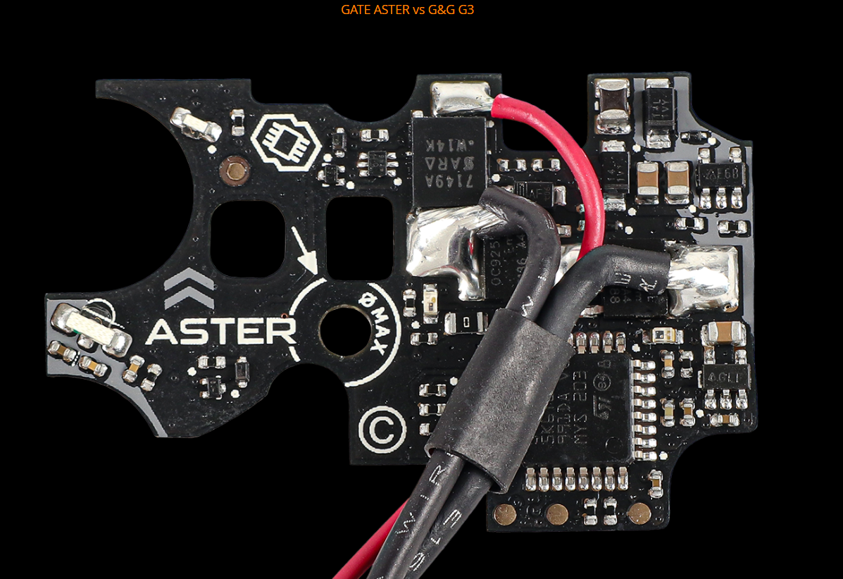 G&G TR16 GMS MK2 15" ETU & GATE Mosfet Aster V2 Se ECU AEG by G&G