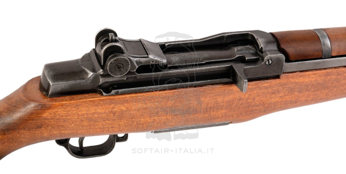 Garand M1 Antiqued Used Version Full Wood & Metal Inerte by Denix