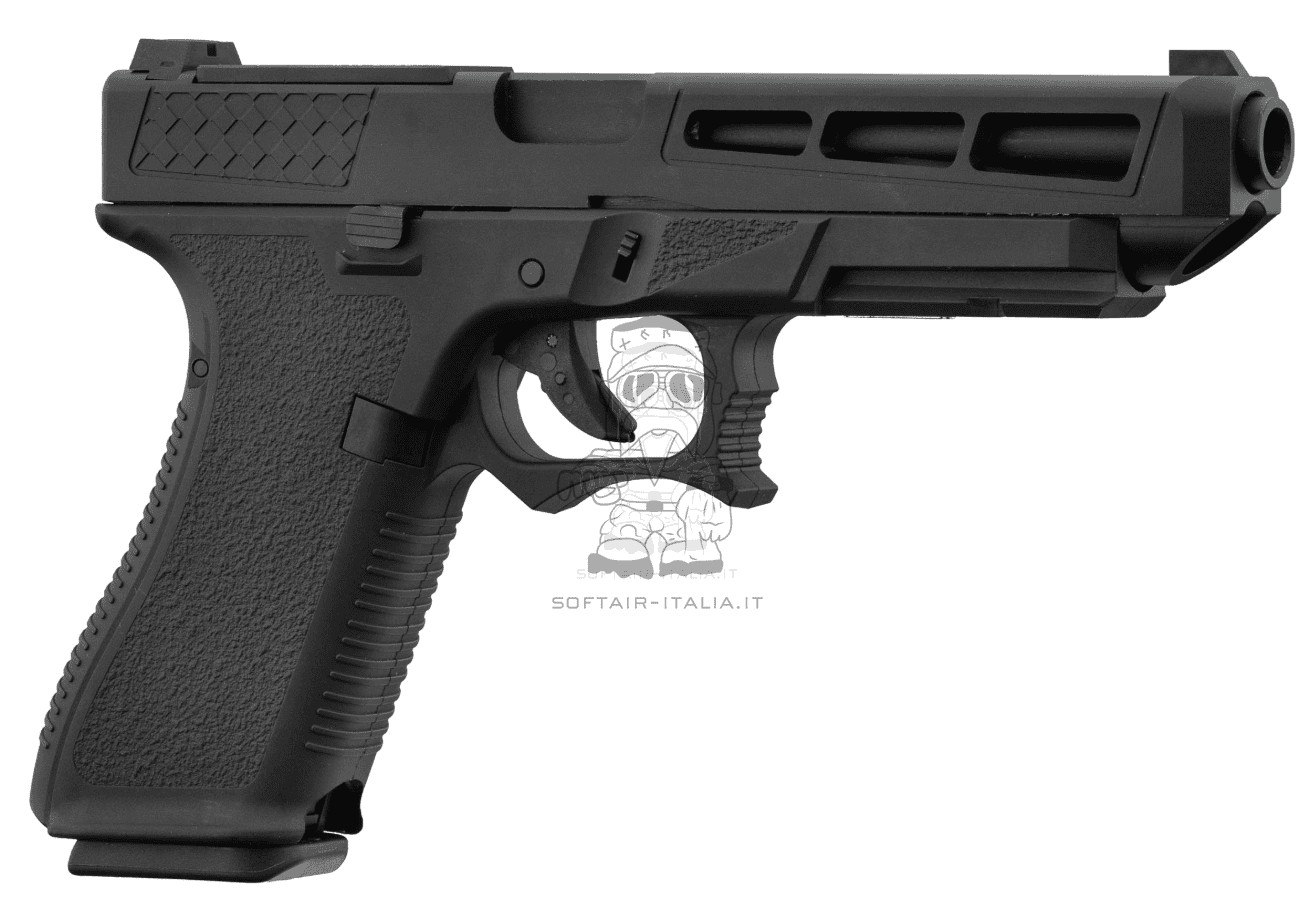 Golden Eagle ATP 02 Metal Slide RMR GBB Gas Blow Back Airsoft Pistol by Golden Eagle