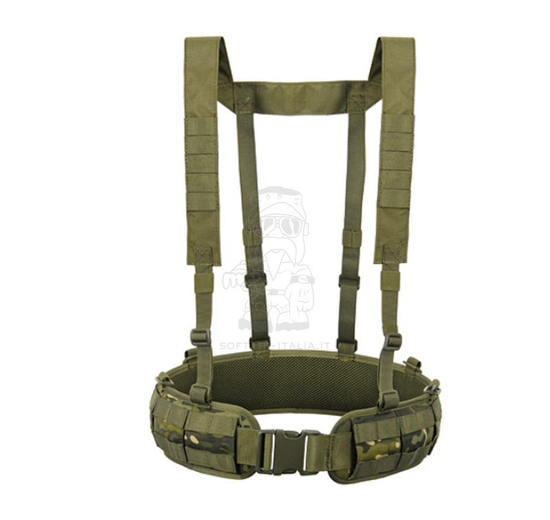 Harness Tactical Universal Suspender for Tactical - Waist Belts OD Version by 8Fields