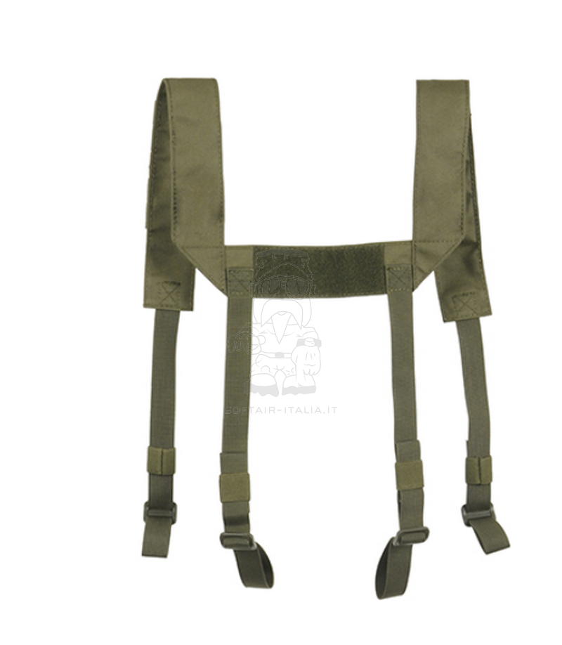 Harness Tactical Universal Suspender for Tactical - Waist Belts OD Version by 8Fields