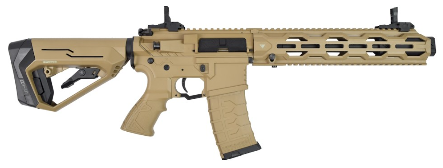 HFC M4 Tactical Mod.202 ATS Stock DE Dark Earth Desert Tan AEG by HFC