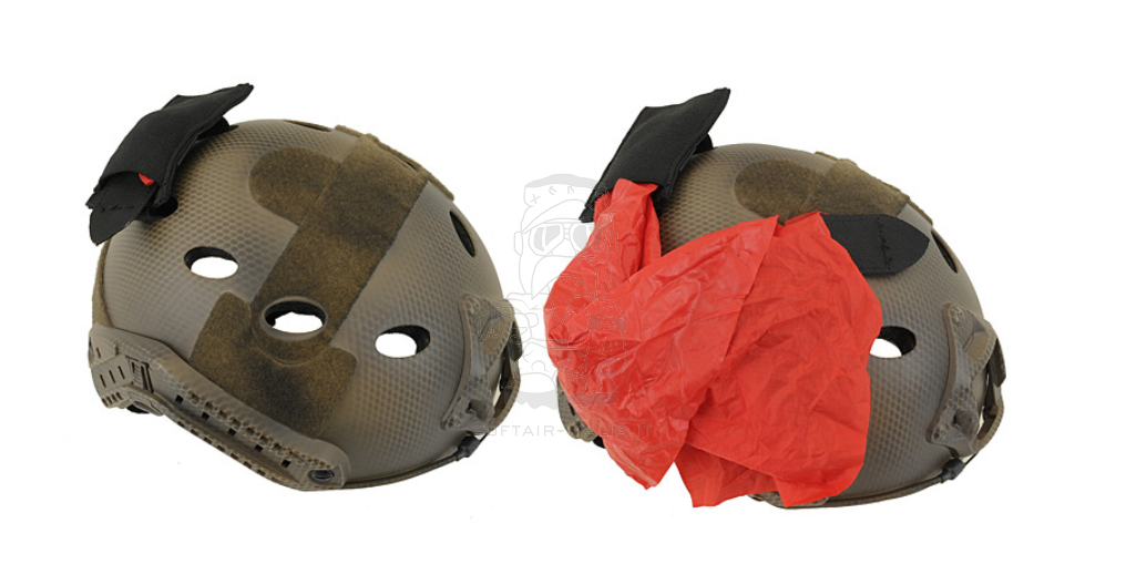 Hitmarker Dead Red Rag Pouch OD Tasca Colpito Verde OD by 8Fields