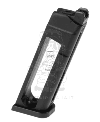 KJW G17 - 18c - 19 - 23F - 34 - G18c Type KP-18 Metal Slide Co2 Magazine by KJW