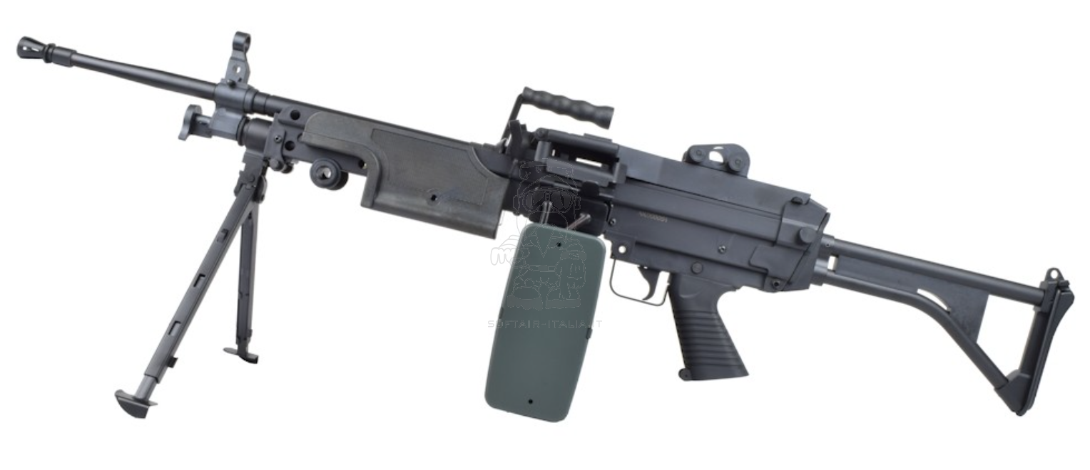 M249 SAW MK1 Tank Airsoft AEG Machine Gun by A&K