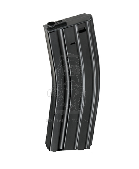 M4 - M16 cal.5,56 Steel 200bb Magazine 200mm. Caricatore Monofilare by BattleAxe