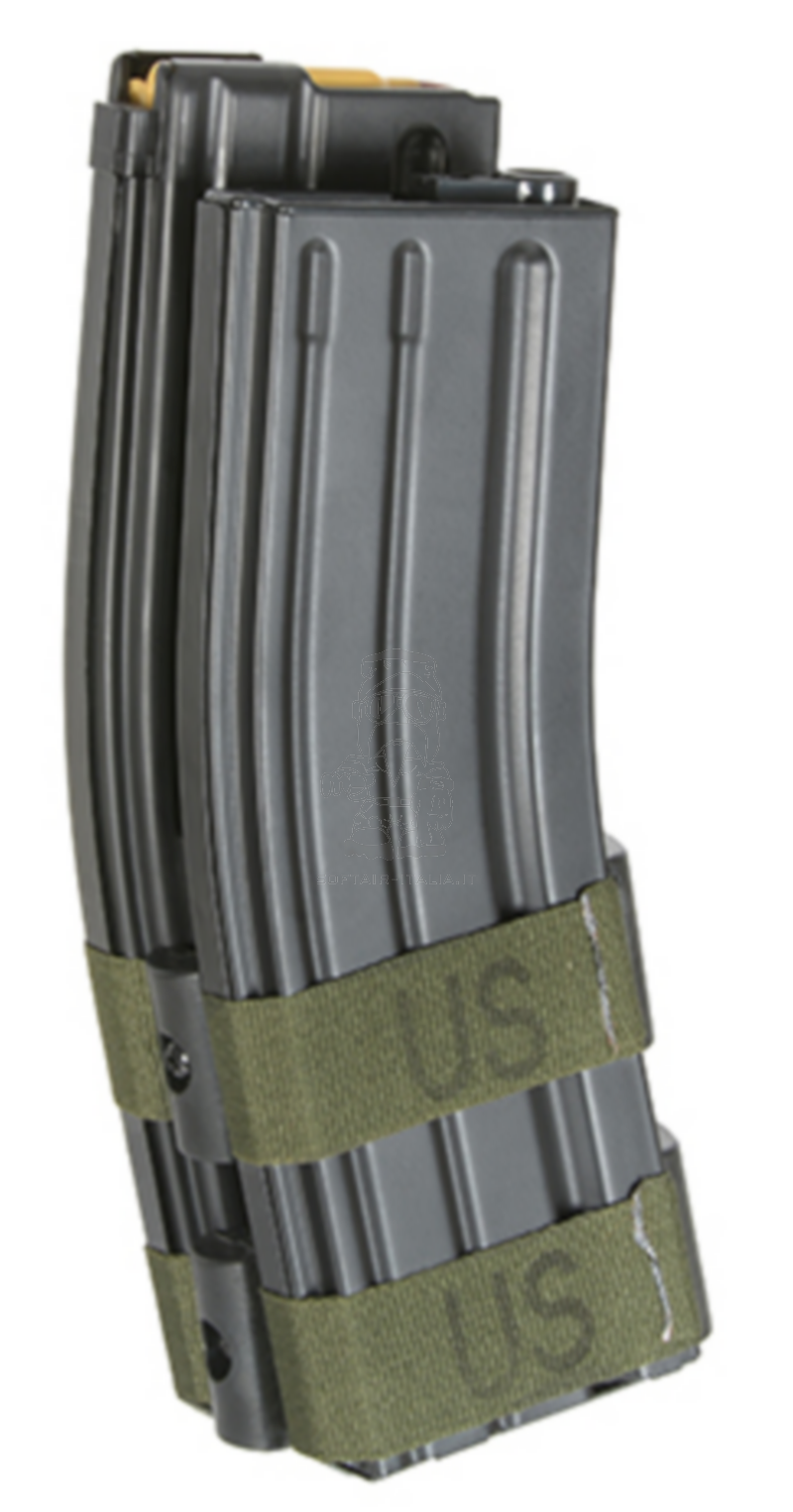 M4 1000bb Sound Control Double Magazine by BattleAxe