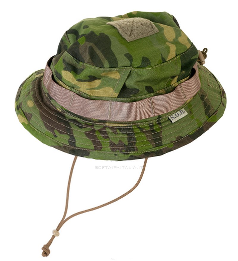 MCT Multicam Tropic Boonie Spectre Jungle Hat Cappello by S.O.D. Gear