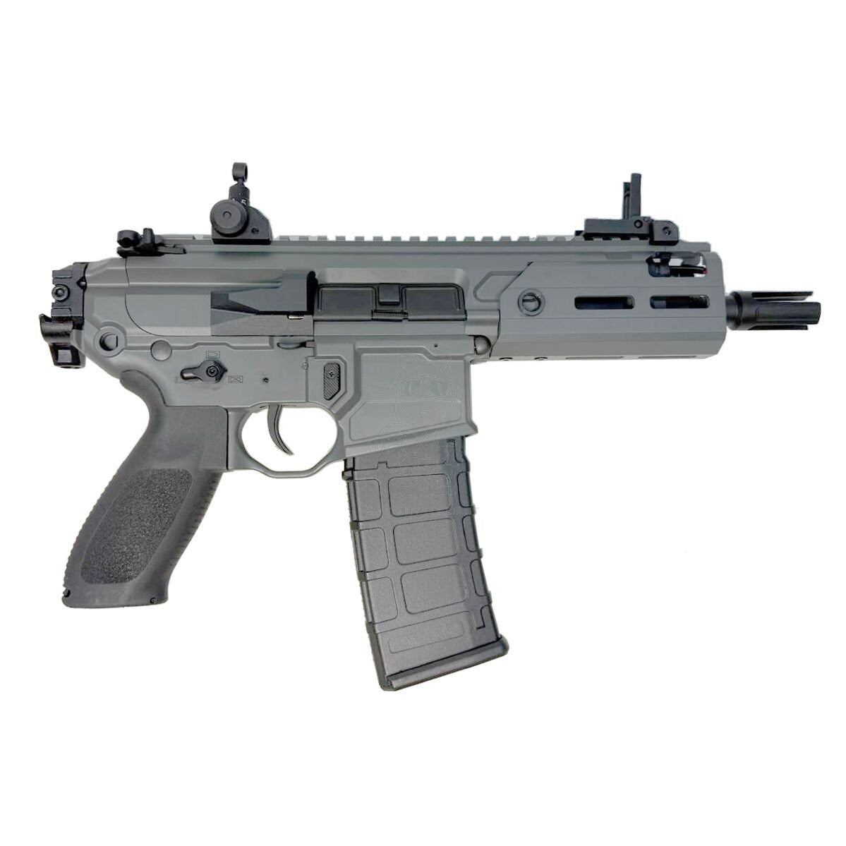 E&C MCX Rattler 4.8" Type Full Metal Replica ETU Grey Version AEG by E&C