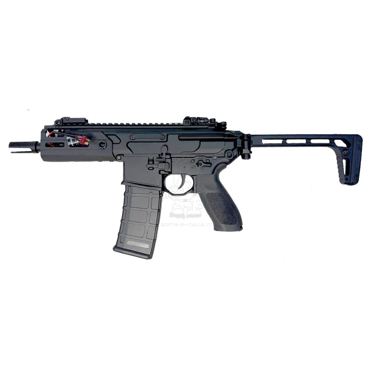 E&C MCX Rattler 4.8" Type Full Metal Replica ETU Black Version AEG by E&C
