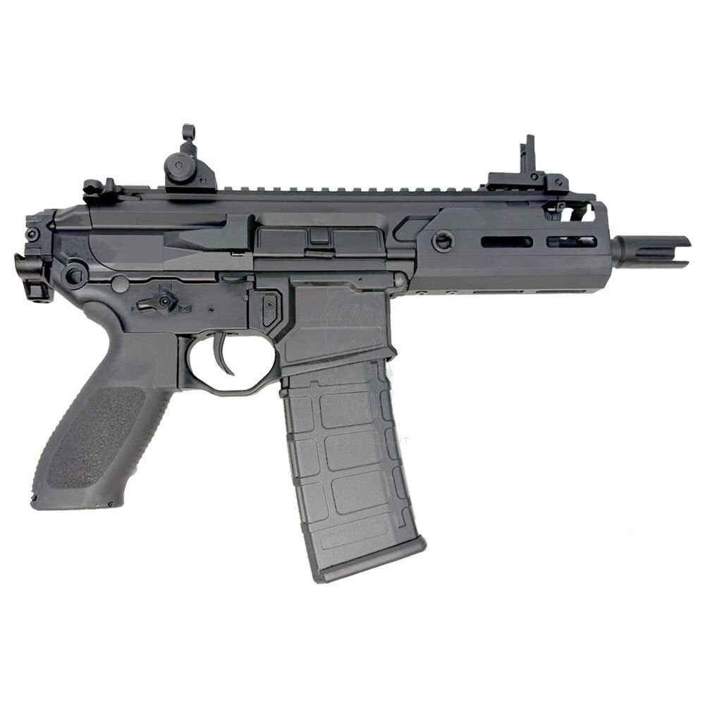 E&C MCX Rattler 4.8" Type Full Metal Replica ETU Black Version AEG by E&C