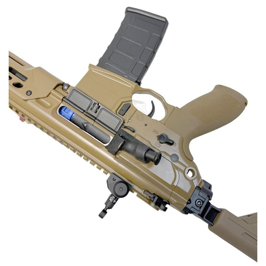 E&C MCX Spear-LT Type 10.3" Full Metal Replica ETU FDE Flat Dark Earth Version AEG by E&C