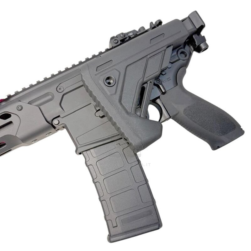 E&C MCX Spear-LT Type 8" Full Metal Replica ETU Black Version AEG by E&C