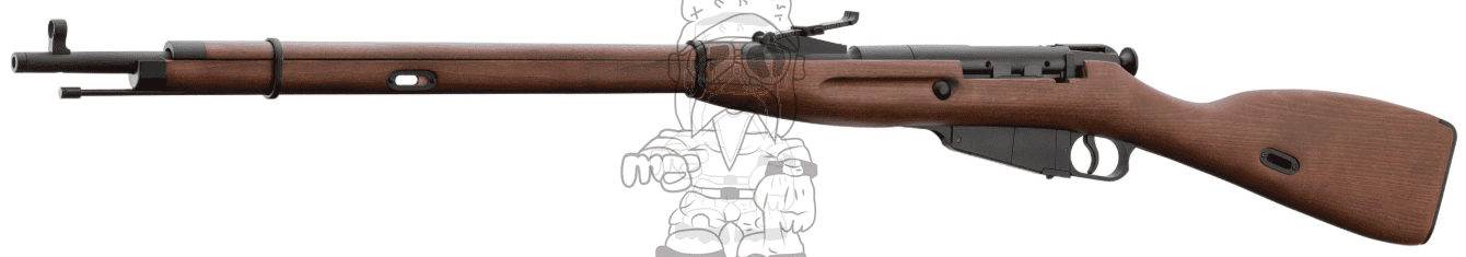 Mosin Nagant M1891.30 Shell (K98) Ejecting Full Wood & Metal Spring Power Sniper Rifle by Double Bell