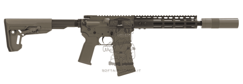MWS CENTURION II GBBR M4 Dual Tone Dark Bronze - Coyote Tan Version by Secutor