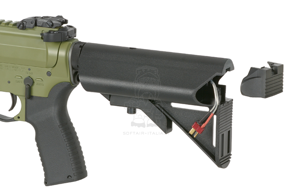 NOVESKE Eshooter ETU OD - Green Bazooka 7.5" Gen III DIPLOMAT AEG Airsoft Rifle by Cyma Platinum > EMG