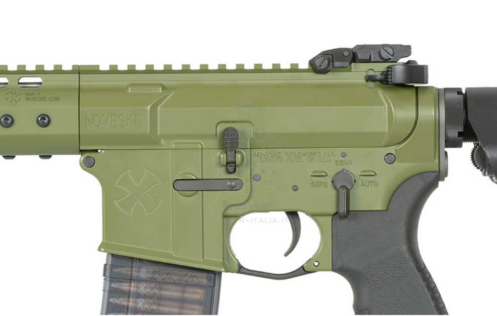 NOVESKE Eshooter ETU OD - Green Bazooka 7.5" Gen III DIPLOMAT AEG Airsoft Rifle by Cyma Platinum > EMG