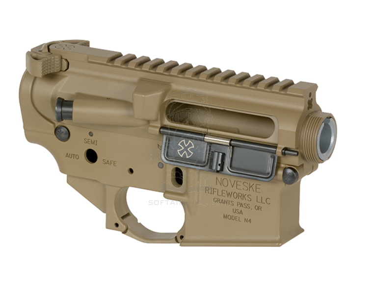 Noveske Tokyo Marui MWS, Cyma, Double Eagle EMG Lycensed GBBR Upper & Low Receiver Gen 1 Type B Full Metal Set FDE by Cyma Platinum