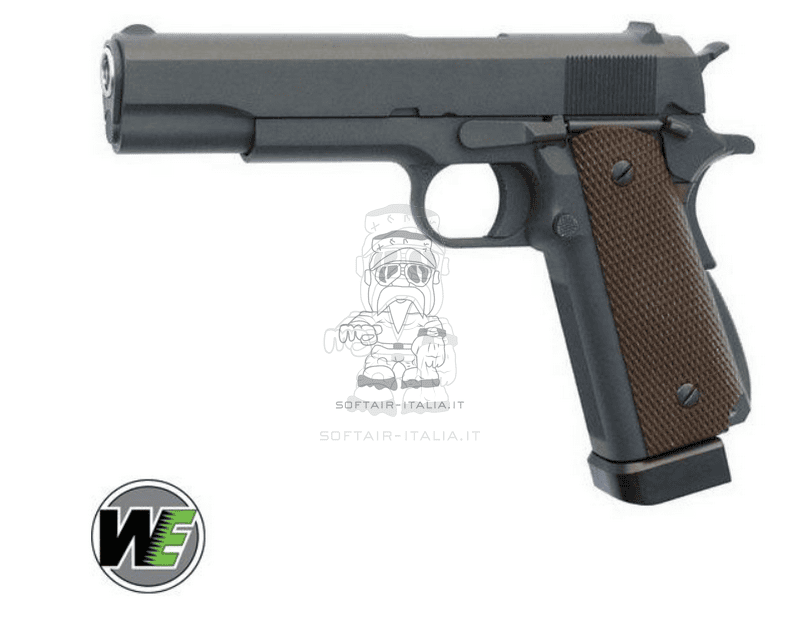 Pistola Softair 1911 Hi-Capa Full Metal Co2 GBB Gas Blow Back by We