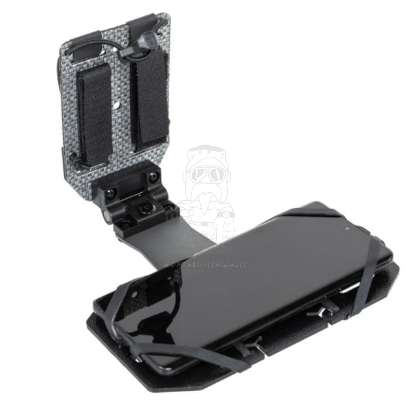 MOLLE Porta Cellulare Girevole Swivel Phone Holder BK Black 165 x 90mm. by Wosport