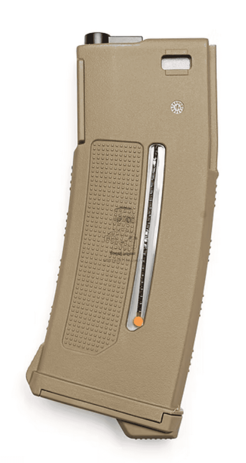 PTS EPM1-RX EP Series M4 Enhanced 250bb Polymer AEG Magazine 1-RX Tan Version Caricatore Monofilare by PTS