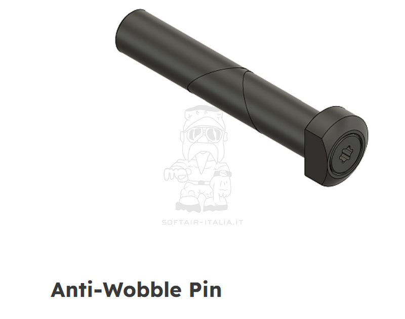 RetroArms M4 - AR15 - M16 Forward Anti Wobble Pin Perno Anti Oscillazione by Retro Arms