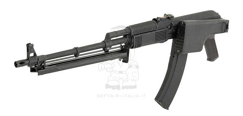 RPK Total Black AEG w. Folding Stock RPKS-74M Type by Cyma