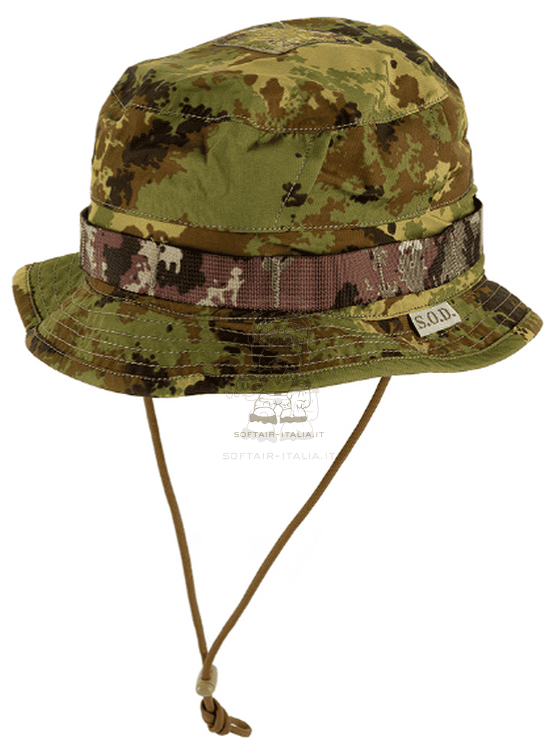 S.O.D. Gear Spectre Boonie Jungle Hat Vegetato EI Trilaminato Waterproof by S.O.D. Gear