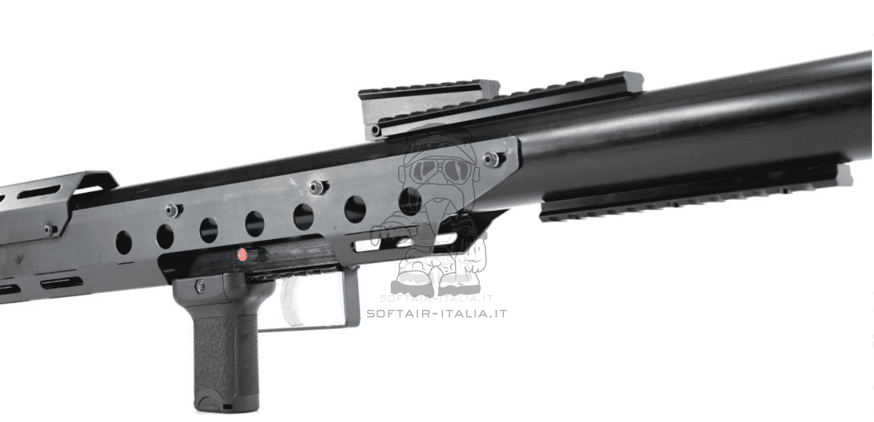 SAB ACM Tactical 40mm Gas Grenade Launcher Stockless Full Metal Barrett M82A2 Type w. Dummy Grenade by SAB