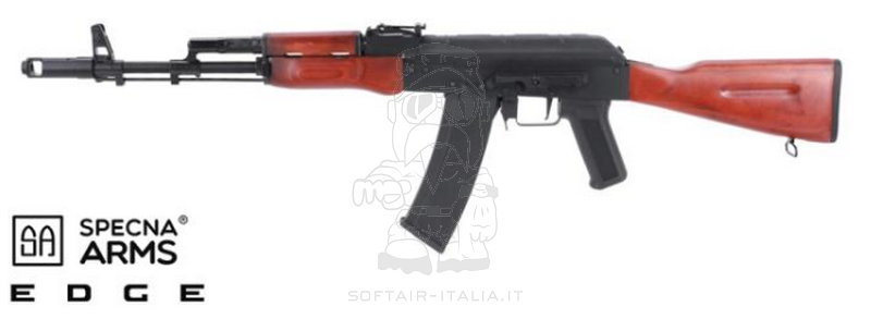 Specna Arms AK74 Full Wood & Metal SA-J02 Edge™ Hal™ ETU by Specna Arms