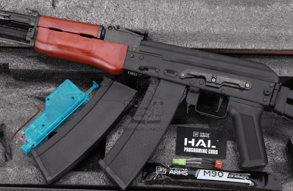 Specna Arms AK SA-J04 EDGE™ HAL™ ETU Airsoft Carbine with Magnus TDC Top Down Center Chamber by Specna Arms