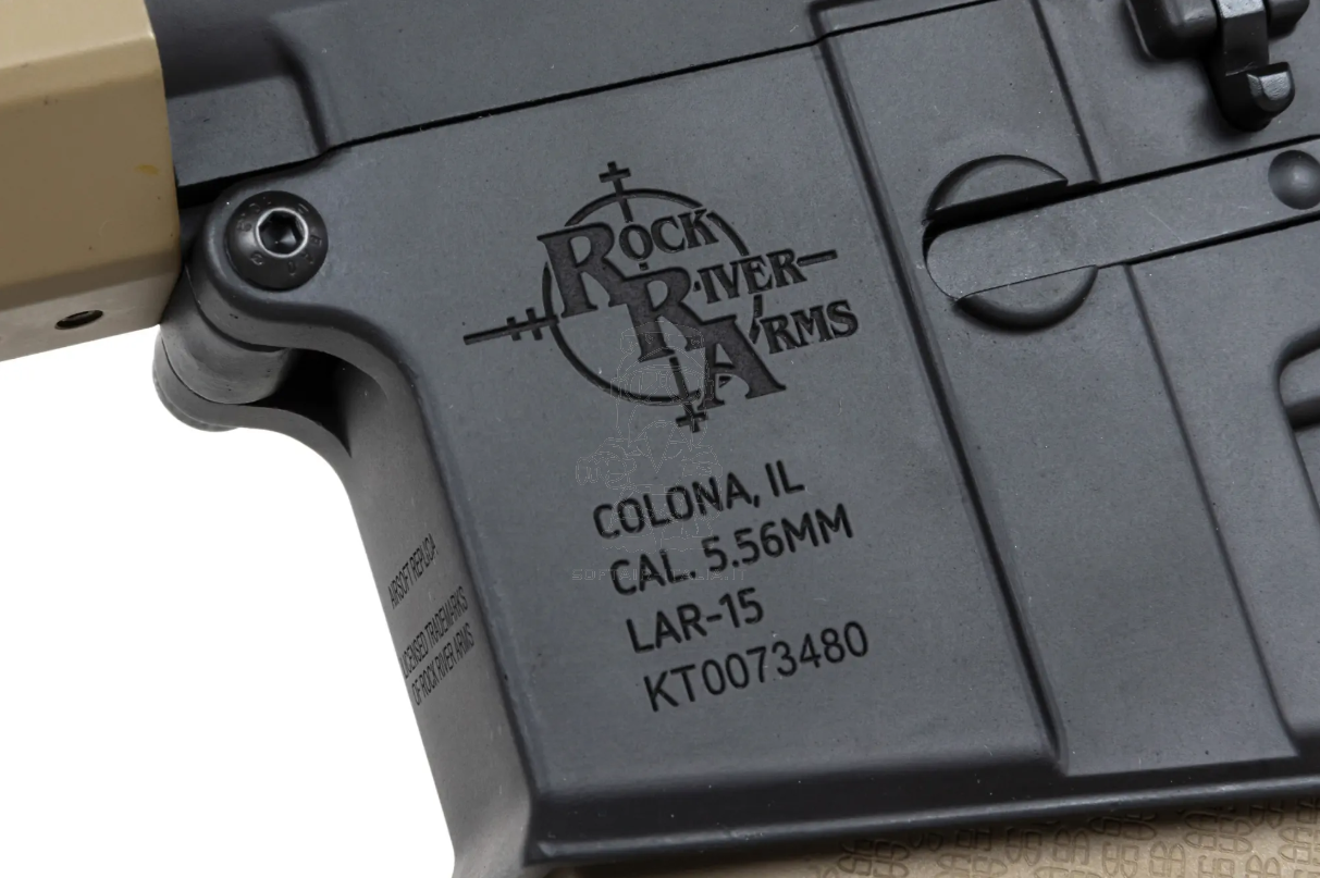 Specna Arms M4 RRA Rock River Arms KeyMod SA-P07 Prime™ Hal™ Etu Half Tan Dual Color AEG by Specna Arms