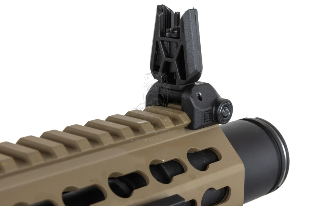 Specna Arms M4 RRA Rock River Arms KeyMod SA-P07 Prime™ Hal™ Etu Half Tan Dual Color AEG by Specna Arms