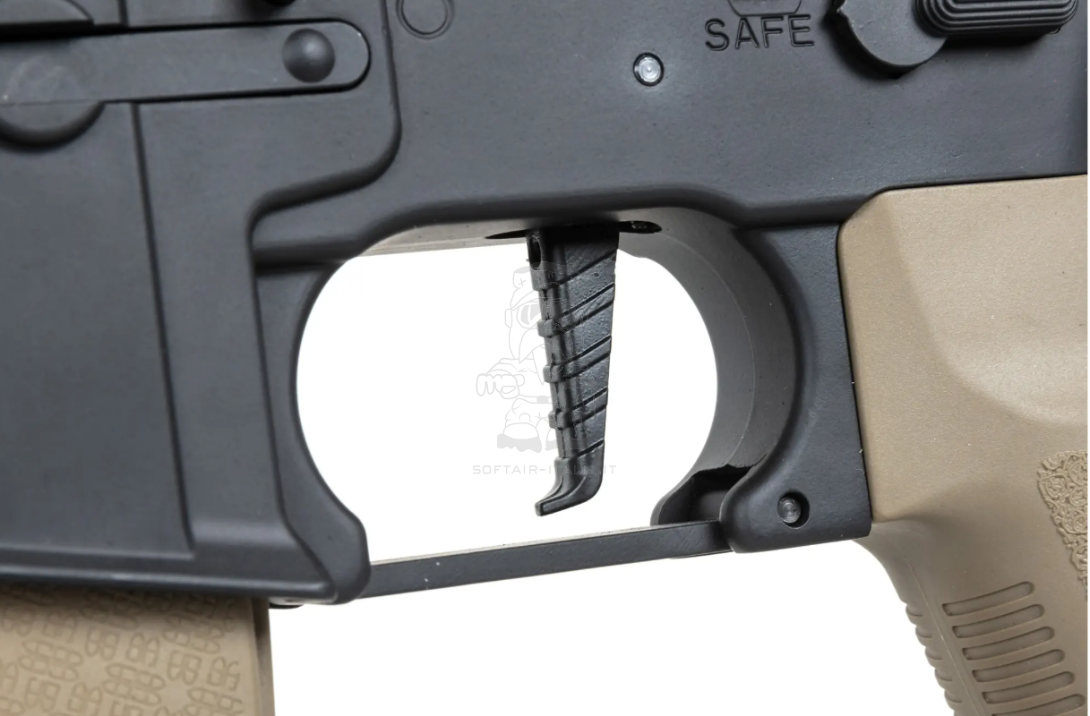 Specna Arms M4 RRA Rock River Arms KeyMod SA-P07 Prime™ Hal™ Etu Half Tan Dual Color AEG by Specna Arms