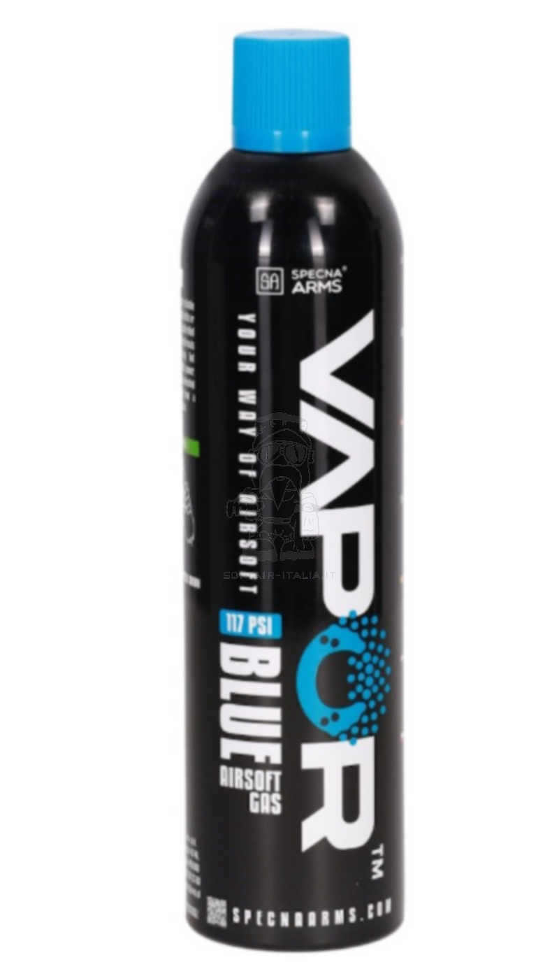 Specna Arms Vapor™ Blue 117 PSI - 25° Green Gas 600ml Echo Friendly & Silicon Free by Specna Arms