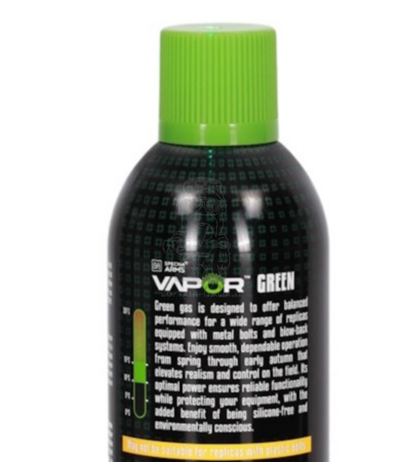 Specna Arms Vapor™ Green 145 PSI - 25° Green Gas 600ml Echo Friendly by Specna Arms
