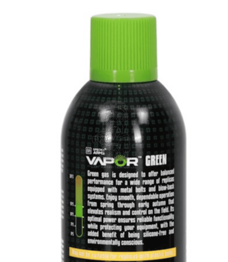 Specna Arms Vapor™ Green 145 PSI - 25° Green Gas 600ml Echo Friendly by Specna Arms