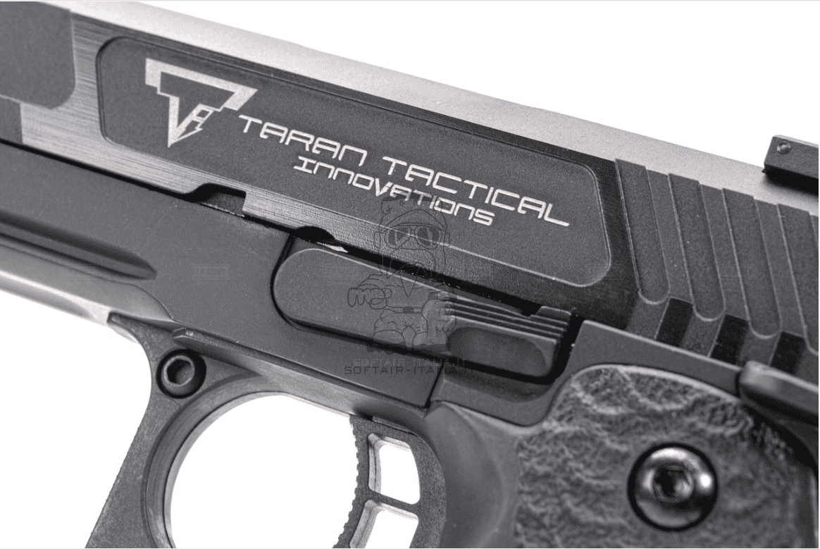 Taran Tactical Innovations™ EMG Licensed 2011 Combat Master Full Auto & Semi JW3 Hi-Capa GBB By EMG TTI Taran Tactical Innovations