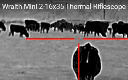 SightMark Thermal Rifle Scope 2-16x35 Wraith Mini 384x288 by Sightmark