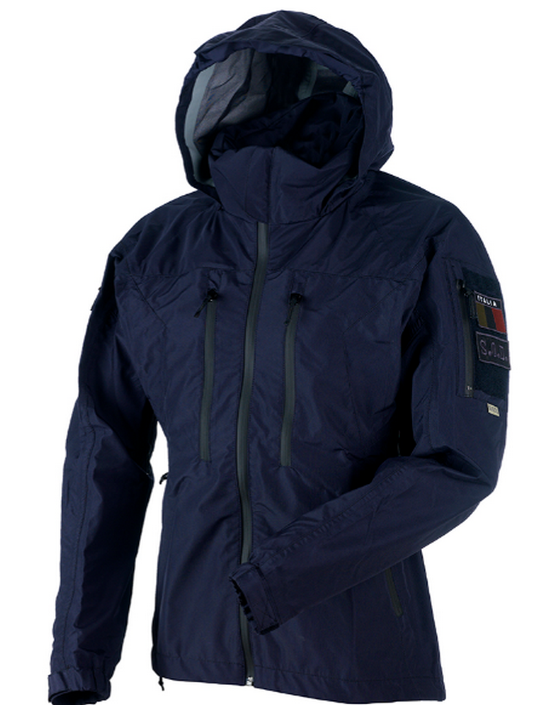 Tuscania Blue Waterproof Regular Jacket by S.O.D. Gear
