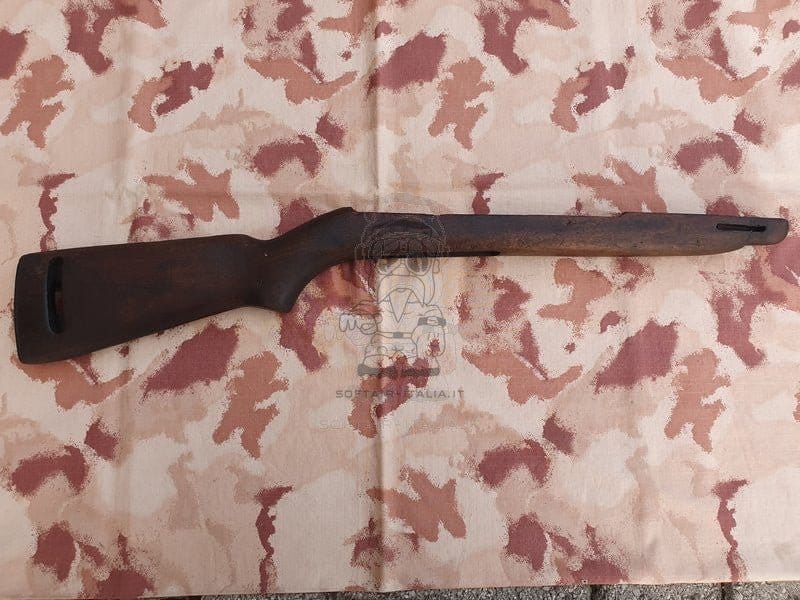 US M1 WWII Springfield ORIGINAL Stock Calcio Originale con Logo e Matricola