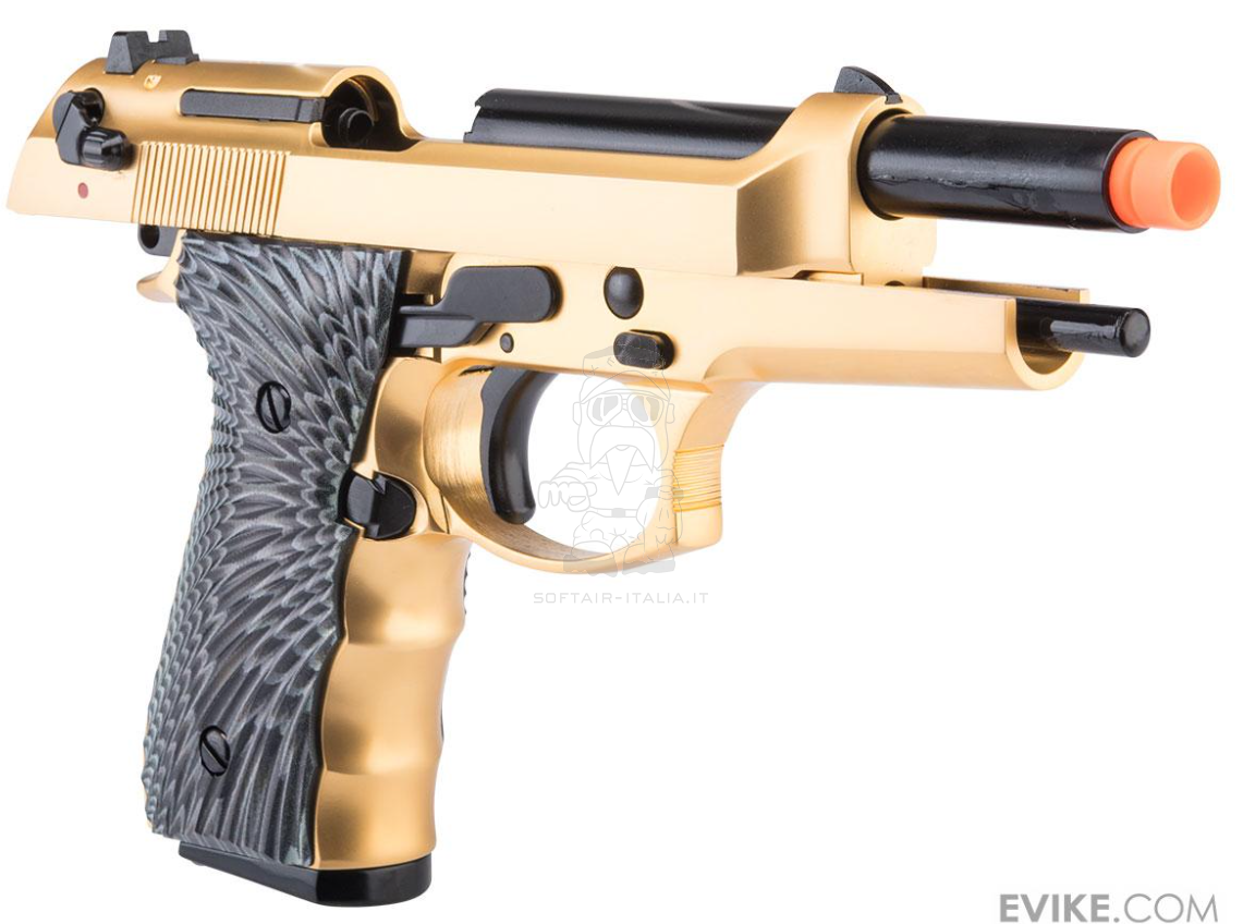 WE M92 Eagle M017 Gold Version GBB Gas Blow Back Full Metal & Full Auto by WE