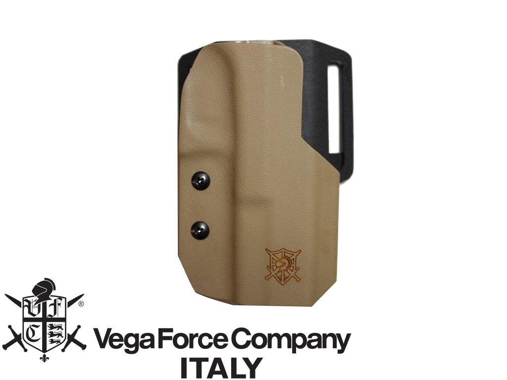 Fondina destra per G17 in polimero Coyote Brown by Vfc Vega Force Company
