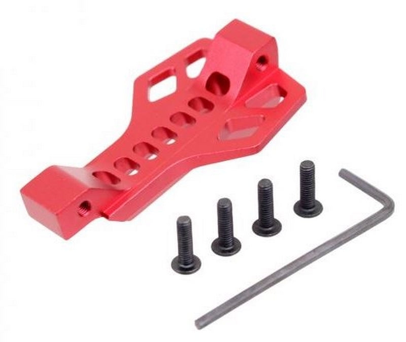 5KU Cobra SI Strike Industries Type Red Aluminum Trigger Guard STD M4 AEG by 5Ku