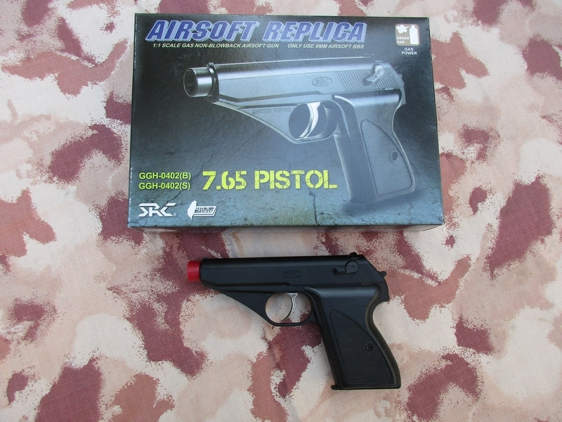 7.65 Pistol NBB Abs Gas Pistol by SRC