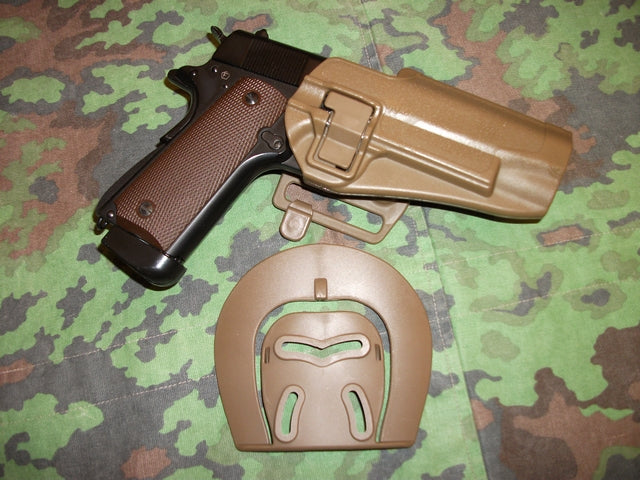 Fondina Swat Tactical Holster Tan per serie 1911