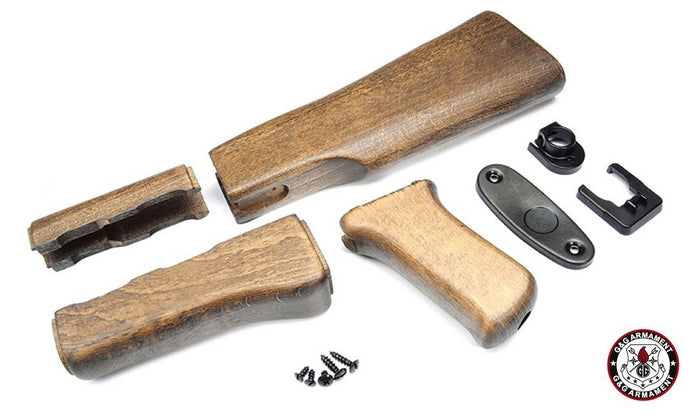 AK47 Marui - G&G Wood Stock Kit by G&G