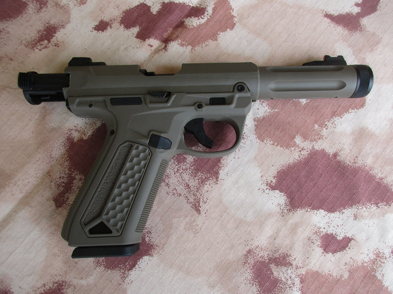 Action Army AAP-01 Assassin Tan GBB Full Auto Pistol by Action Army